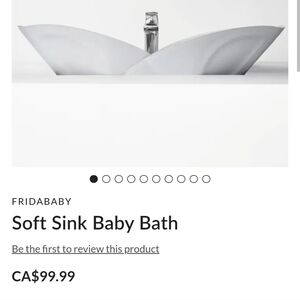 Baby Bath - Frida baby soft sink baby bath